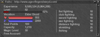 Signature for player Foihc