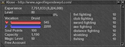 Signature for player Klose