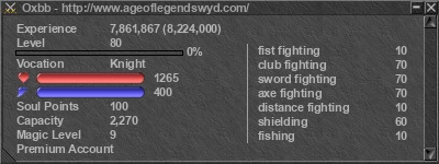 Signature for player Oxbb